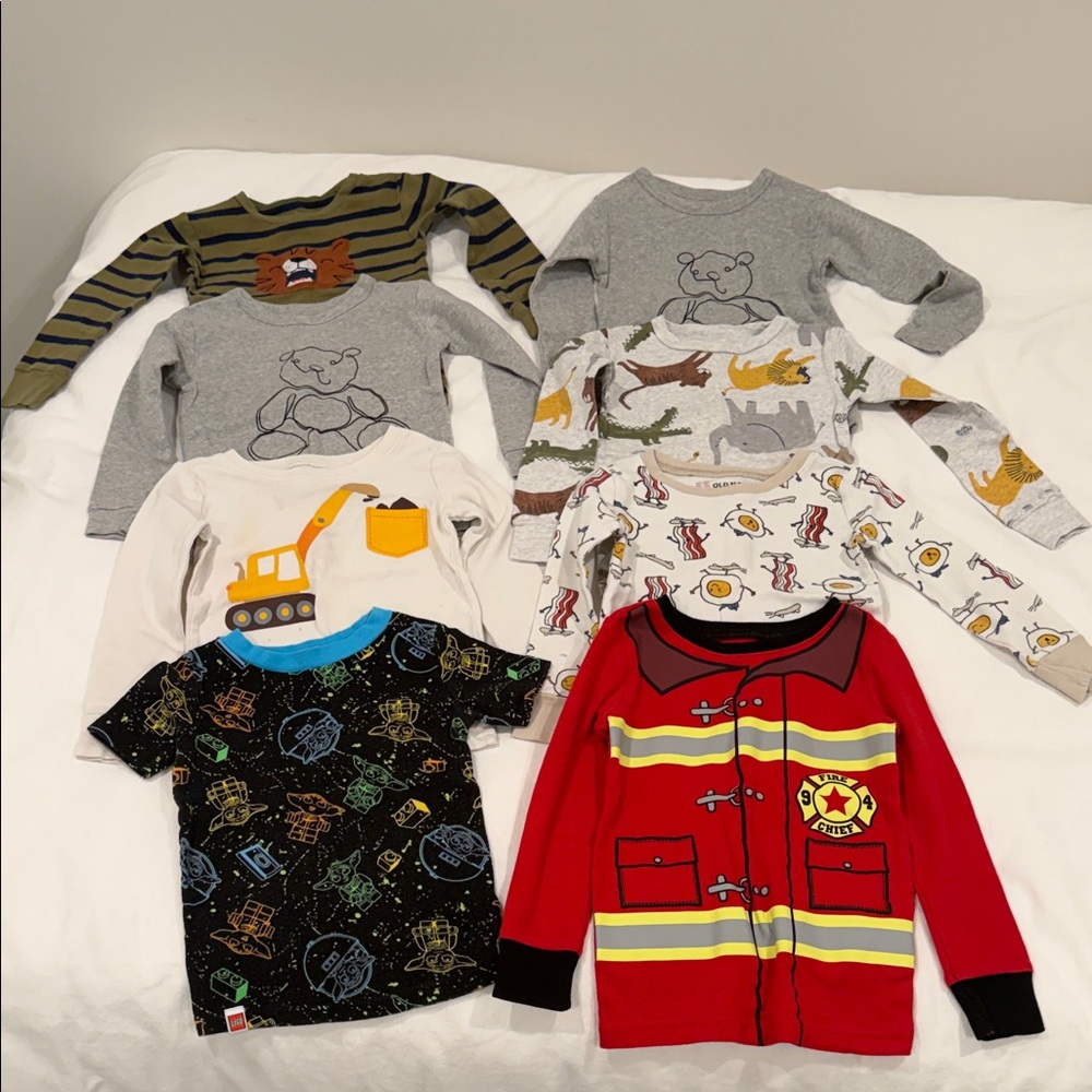 Assorted Boys’ 3T Pajama Tops
